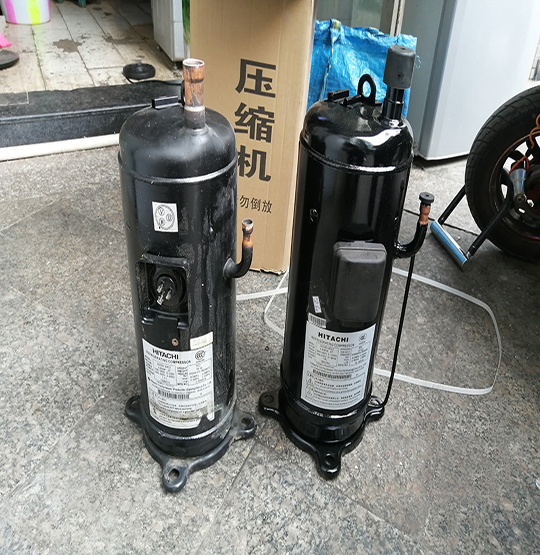 四会中央空调压缩机的更换维修